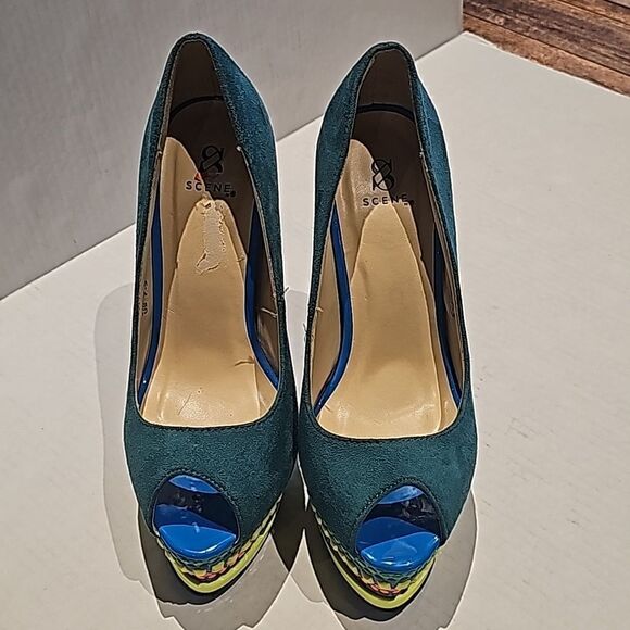 Neon Platform heels by Scene size 7.5 - Picture 7 of 9